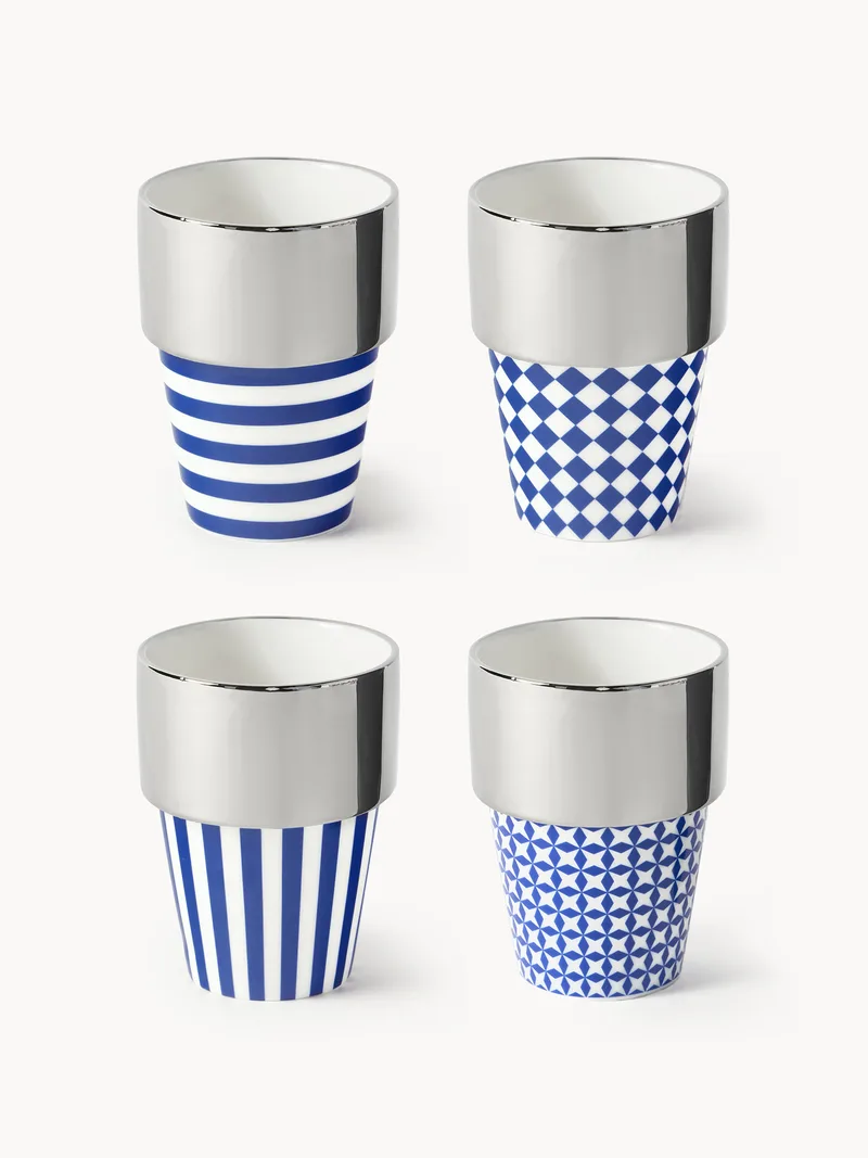 Handgemaakte mokken Aunty, 4-delig by Pols Potten – product photo