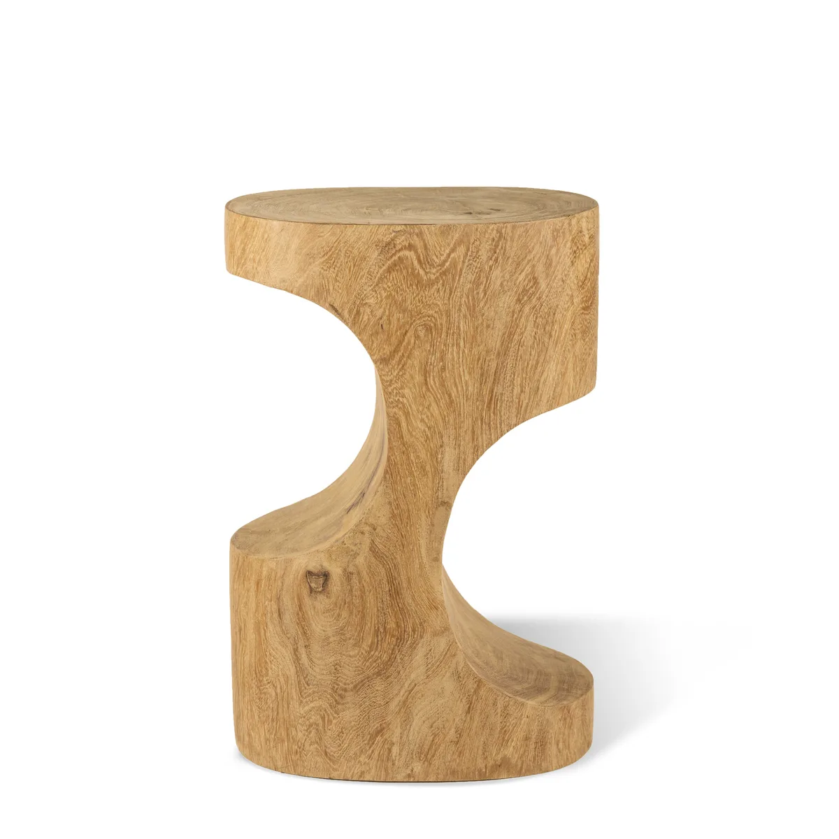 Hocker Afrique - Holz natur - Dimbholz - Designer MODO architettura + design de Pols Potten – photo du produit