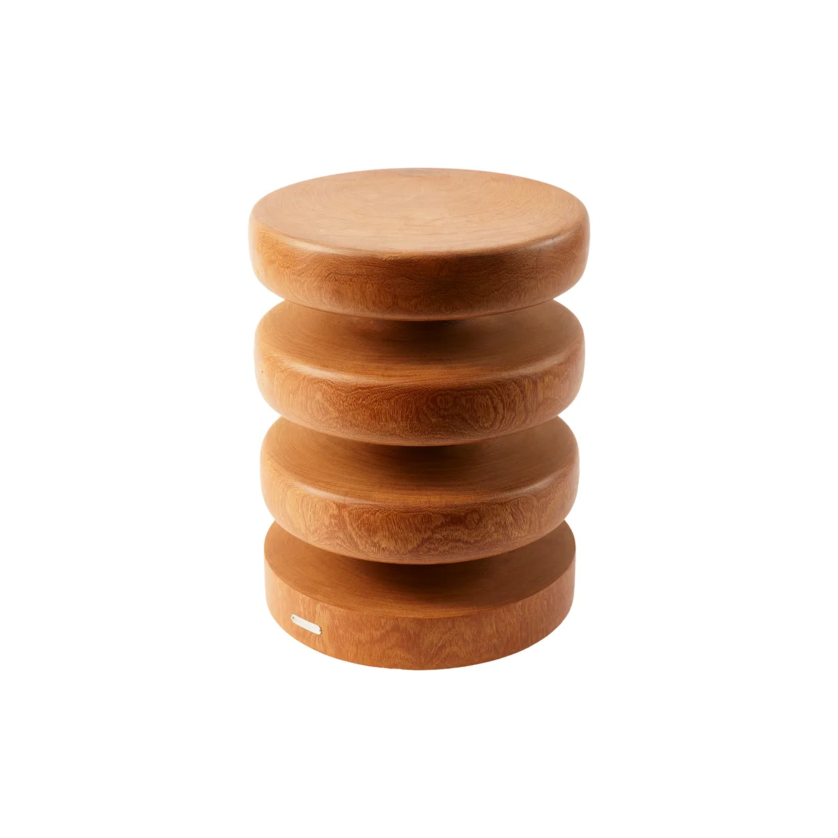 Hocker Gouda - Holz natur - Dimbholz by Pols Potten – product photo