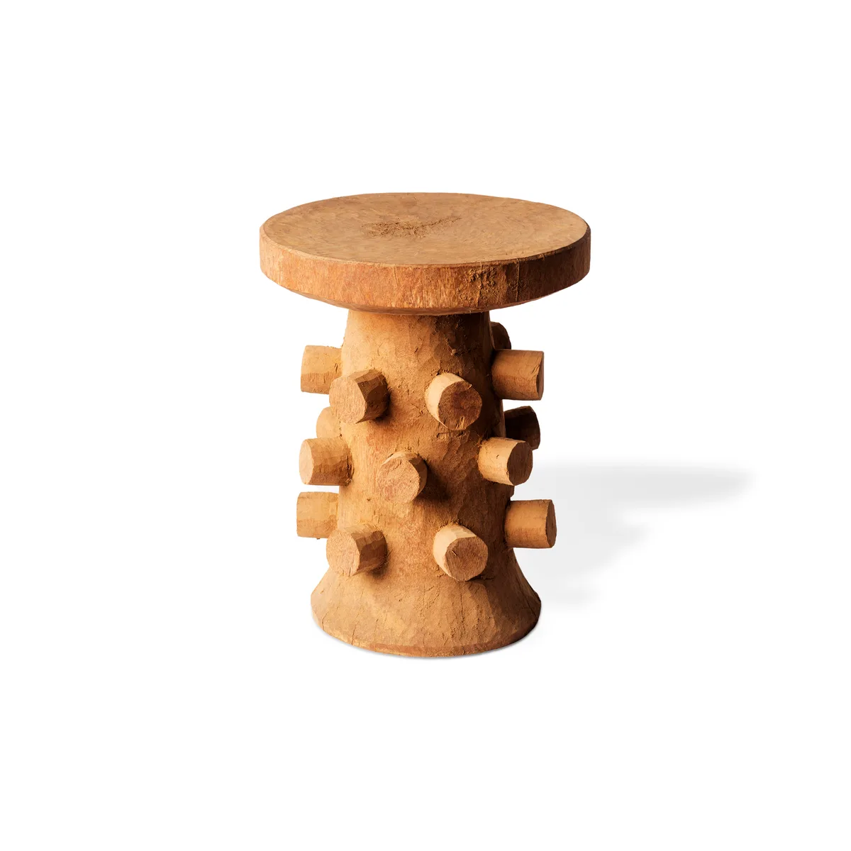 Hocker Tabouret bois - Holz natur - Dimbholz van Pols Potten – productfoto