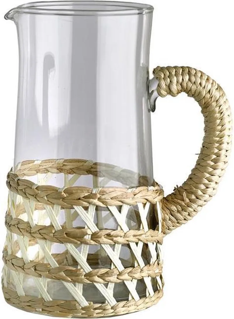jug glass + reed by Pols Potten in Transparant – product photo