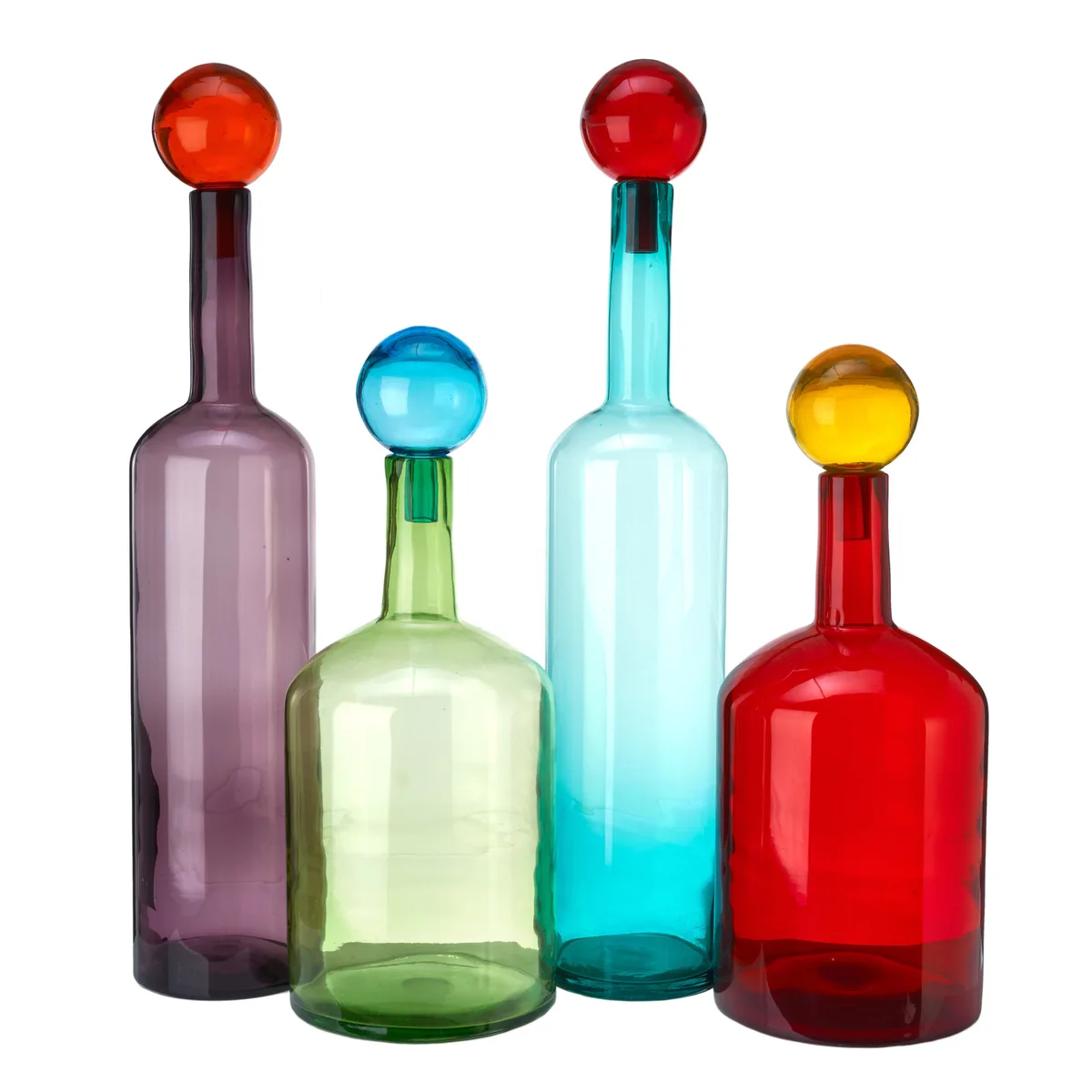 Karaffe Bubbles - Bunt - Glas - Designer Pols Potten Studio de Pols Potten – photo du produit