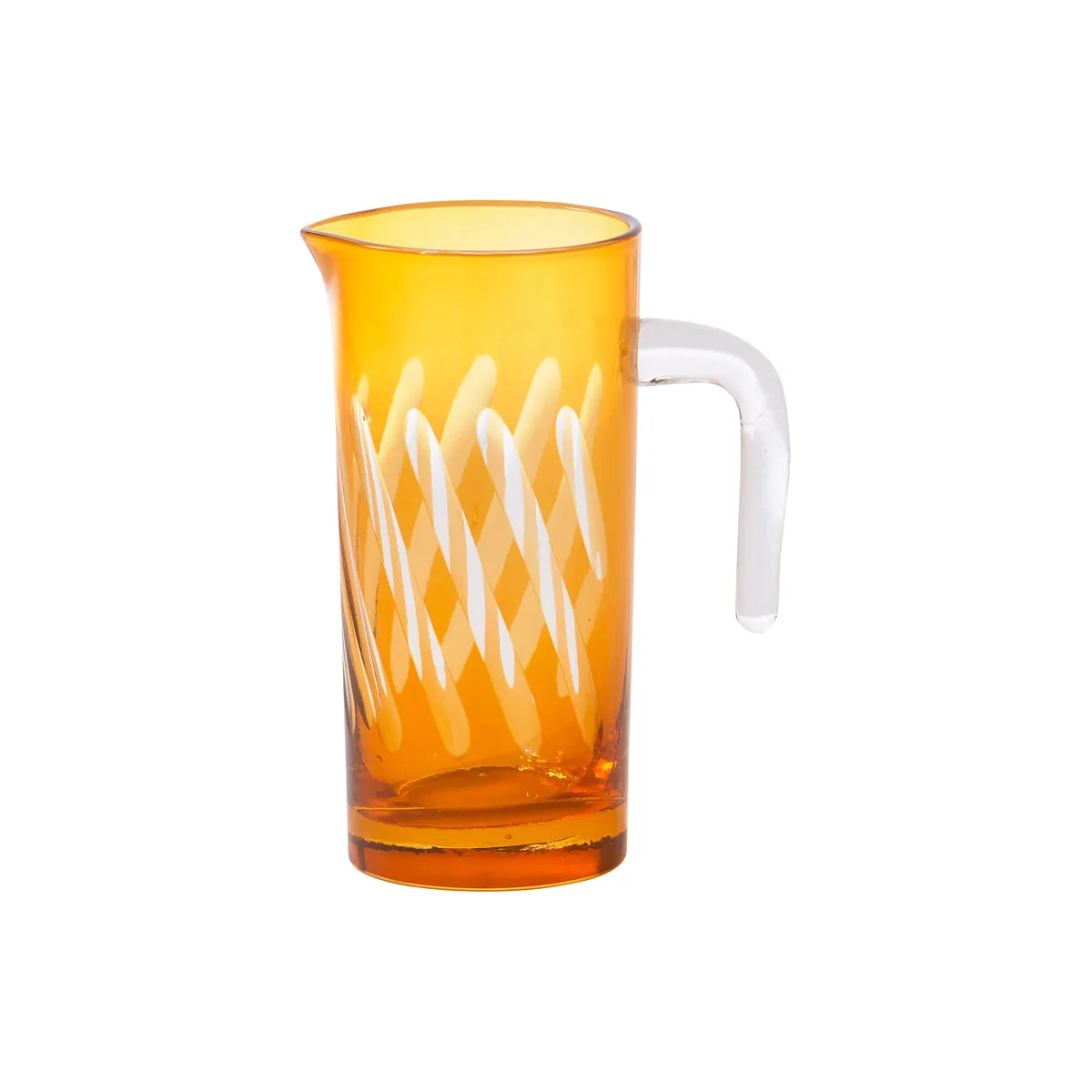 Karaffe Cutting - Orange - Glas van Pols Potten – productfoto