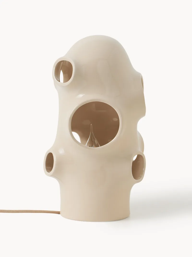 Kleine handgemaakte tafellamp Bulle van Pols Potten – productfoto