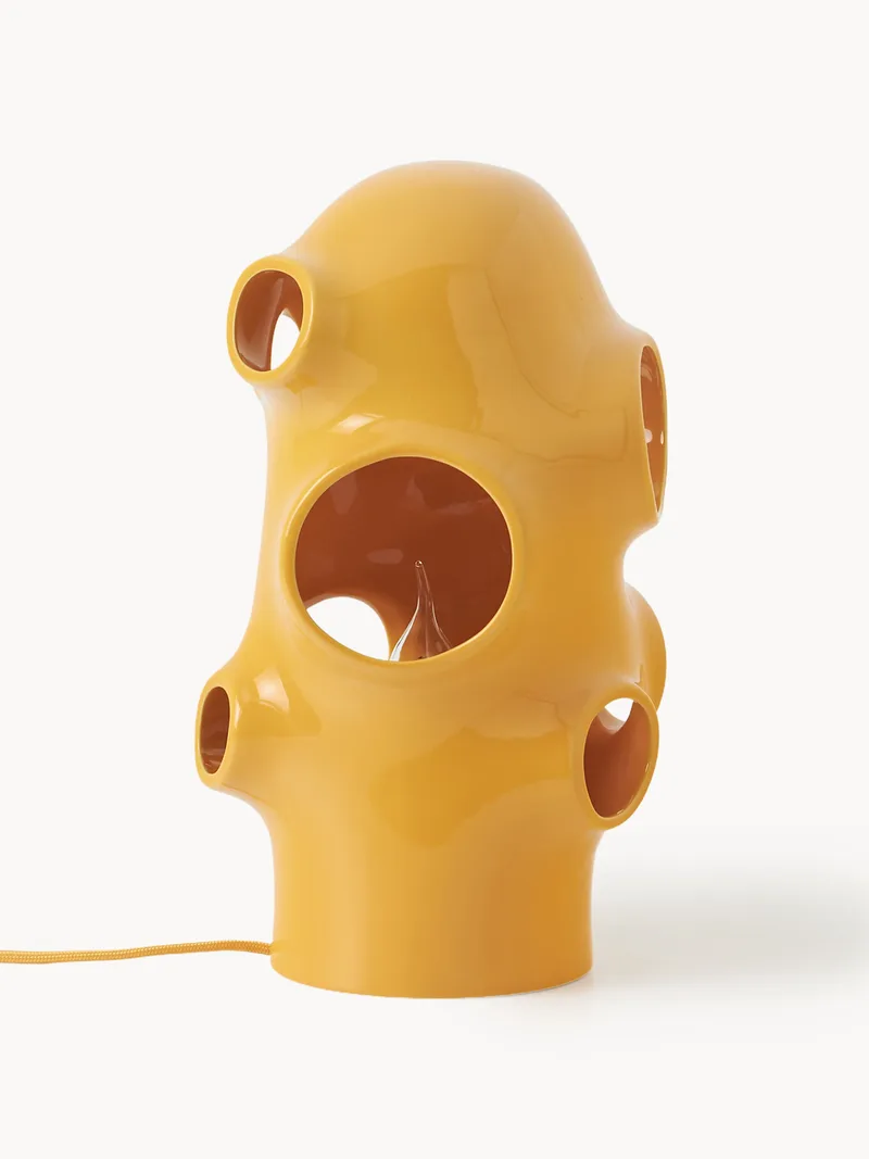 Kleine handgemaakte tafellamp Bulle van Pols Potten – productfoto