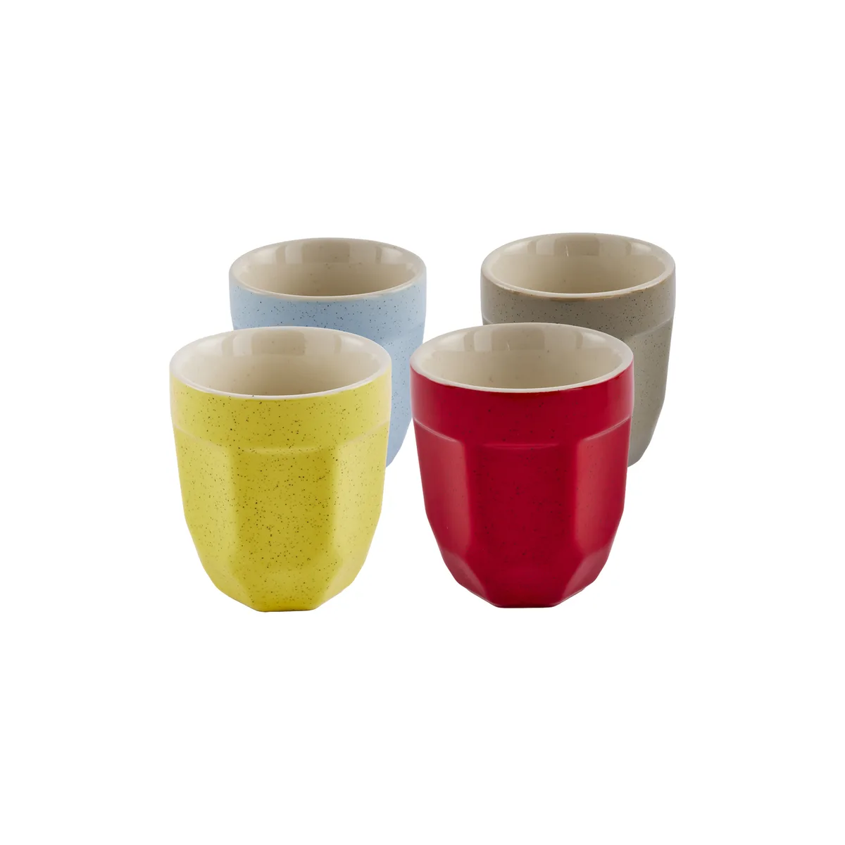 Latte-Tasse Marzocco - Bunt - emailliertes Porzellan van Pols Potten – productfoto