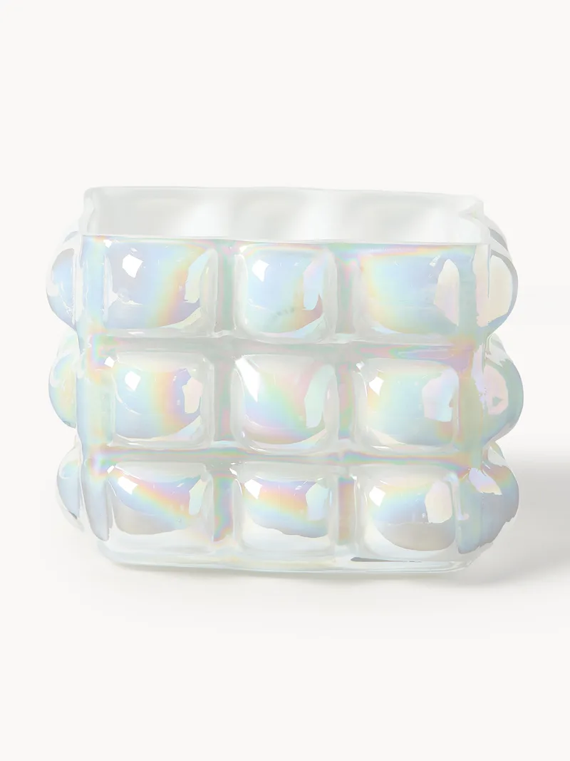 Mondgeblazen vaas Bubble, H 18 cm van Pols Potten – productfoto