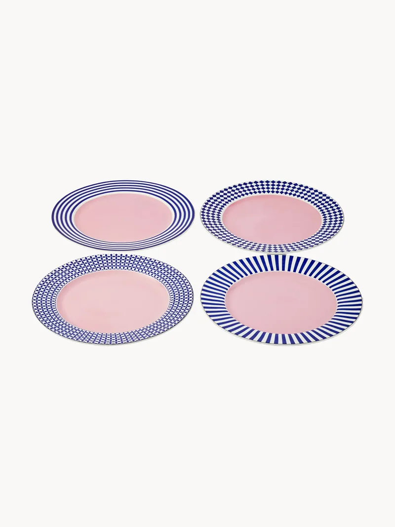 Porseleinen dinerborden Aunty, 4-delig by Pols Potten – product photo