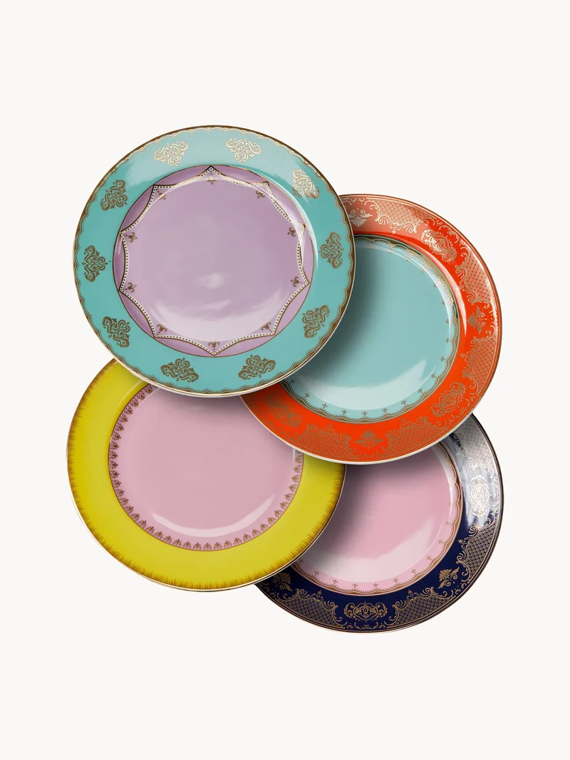 Porseleinen dinerborden Grandpa, 4-delig by Pols Potten – product photo