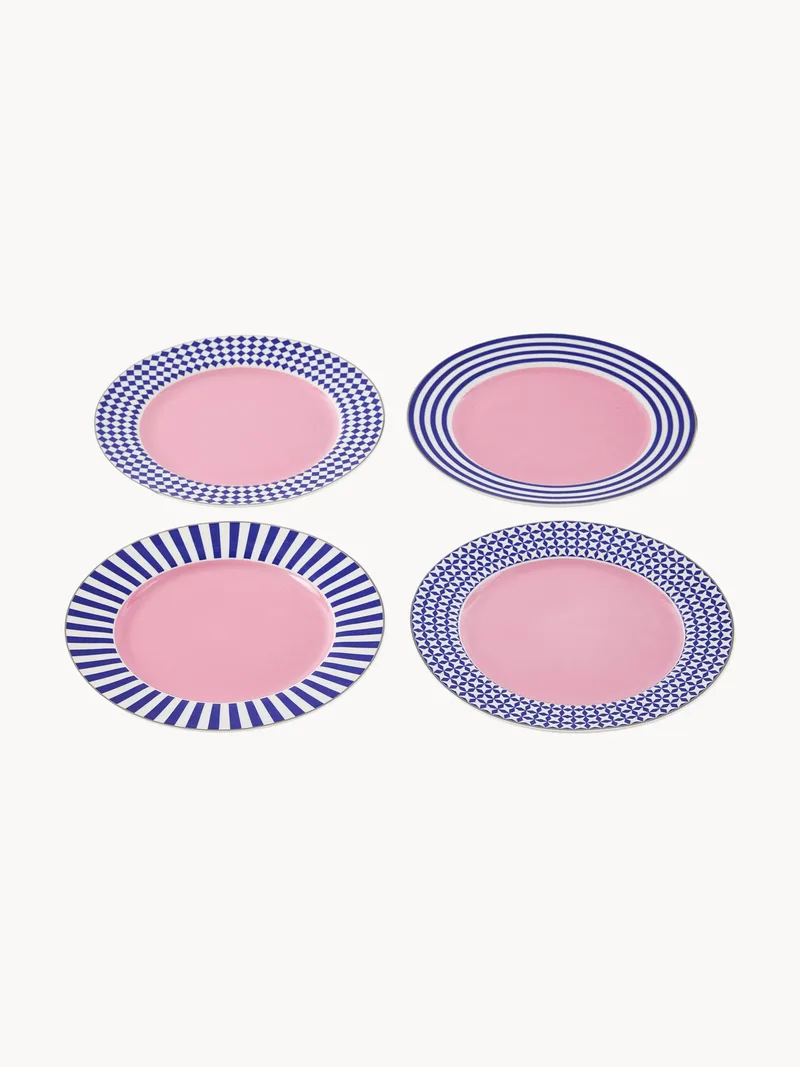 Porseleinen ontbijtborden Aunty, 4-delig by Pols Potten – product photo