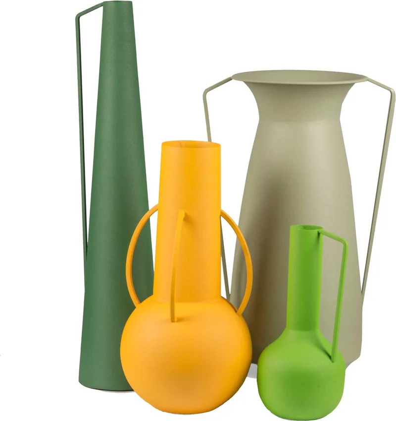 Roman Vazen Set Van 4 Green van Pols Potten in Groen – productfoto