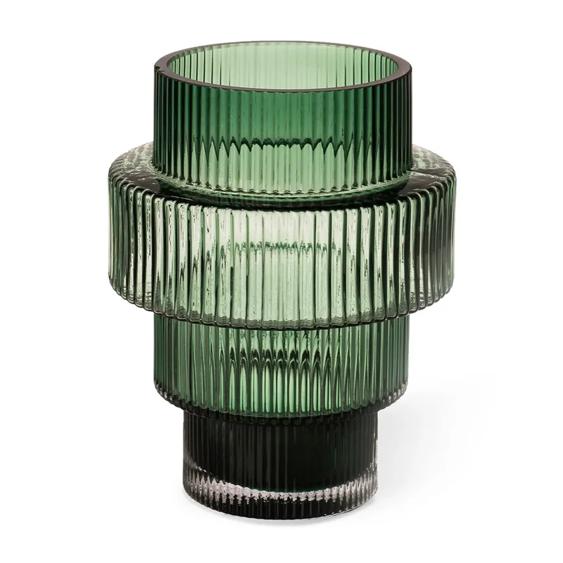 Steps Kerzenhalter Ø 12 cm Dark green by Pols Potten – product photo