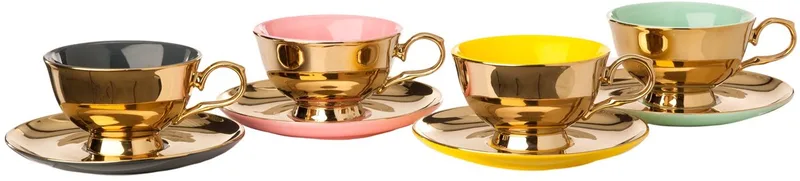 Theeset- Legacy-Gold Set/4 by Pols Potten in Mix – product photo