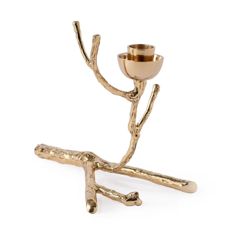 Twiggy Kerzenständer S 14 cm Gold by Pols Potten – product photo
