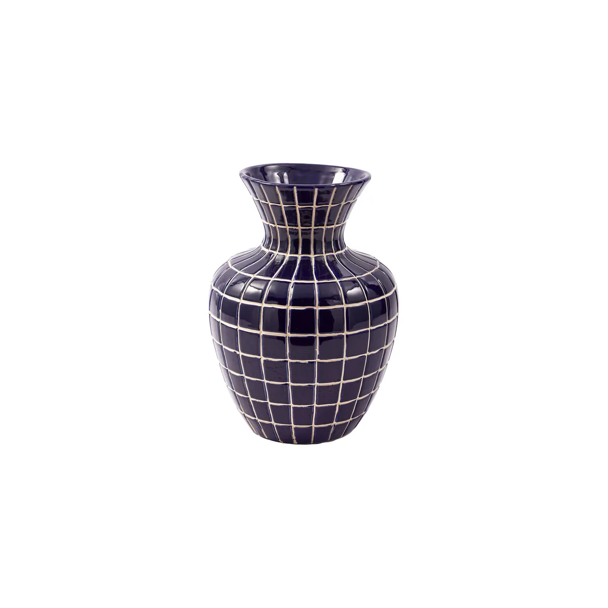 Vase Hamam - Blau - emaillierte Keramik von Pols Potten – Produktfoto