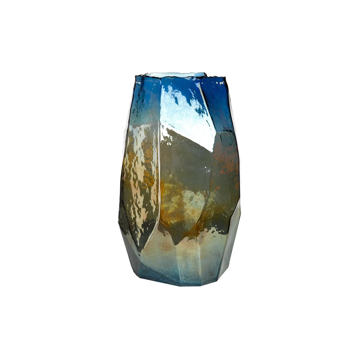 Vase Luster - Gold - Rauchglas - Designer Pols Potten Studio von Pols Potten – Produktfoto