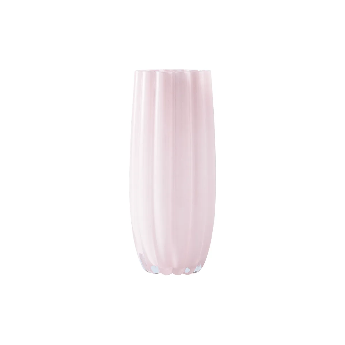 Vase Melon - Rosa - Bemaltes Glas från Pols Potten – produktbild