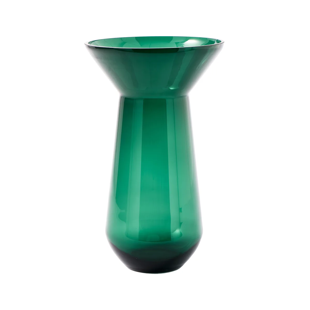 Vase Neck - Grün - Glas de Pols Potten – photo du produit