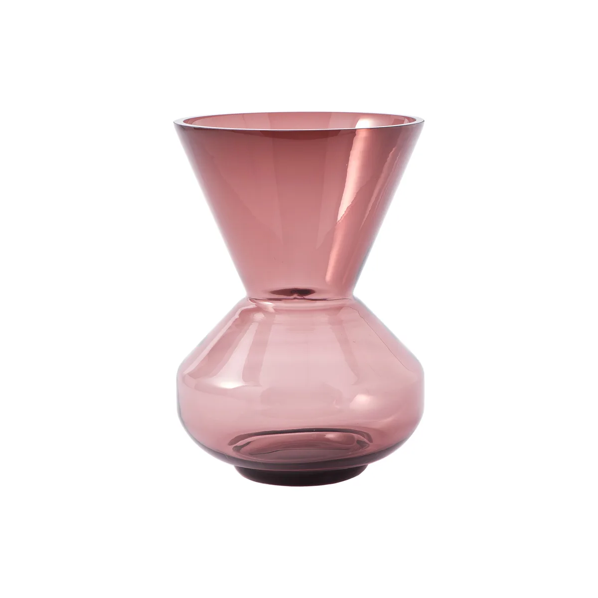 Vase Neck - Violett - Glas de Pols Potten – photo du produit
