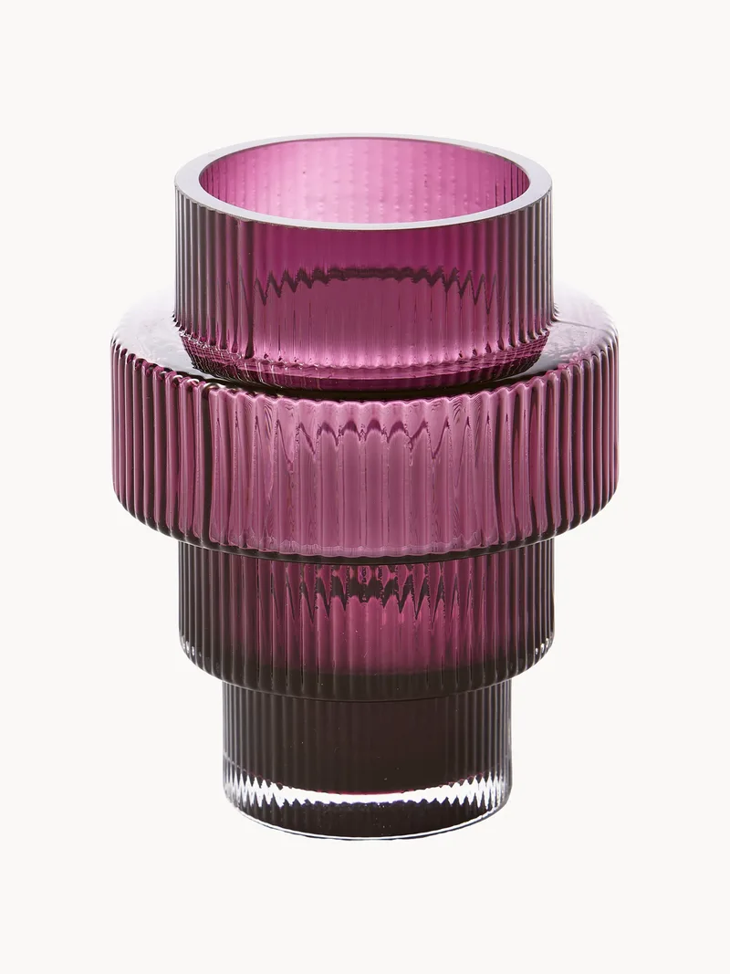 Waxinelichthouder Steps van glas by Pols Potten – product photo