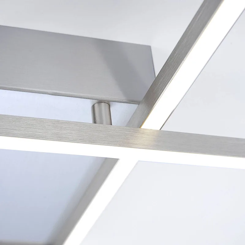 Inigo - LED plafondlamp met afstandsbed. 68 cm by Q-Smart-Home in Zilvergrijs, White – product photo 3 of 5