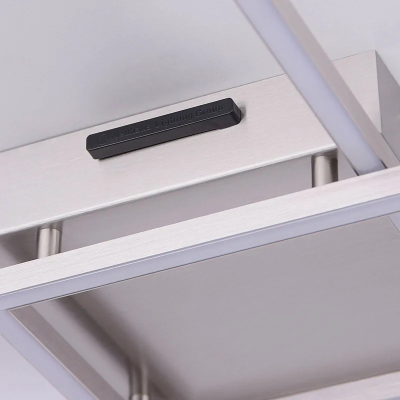 Inigo - LED plafondlamp met afstandsbed. 68 cm by Q-Smart-Home in Zilvergrijs, White – product photo 4 of 5