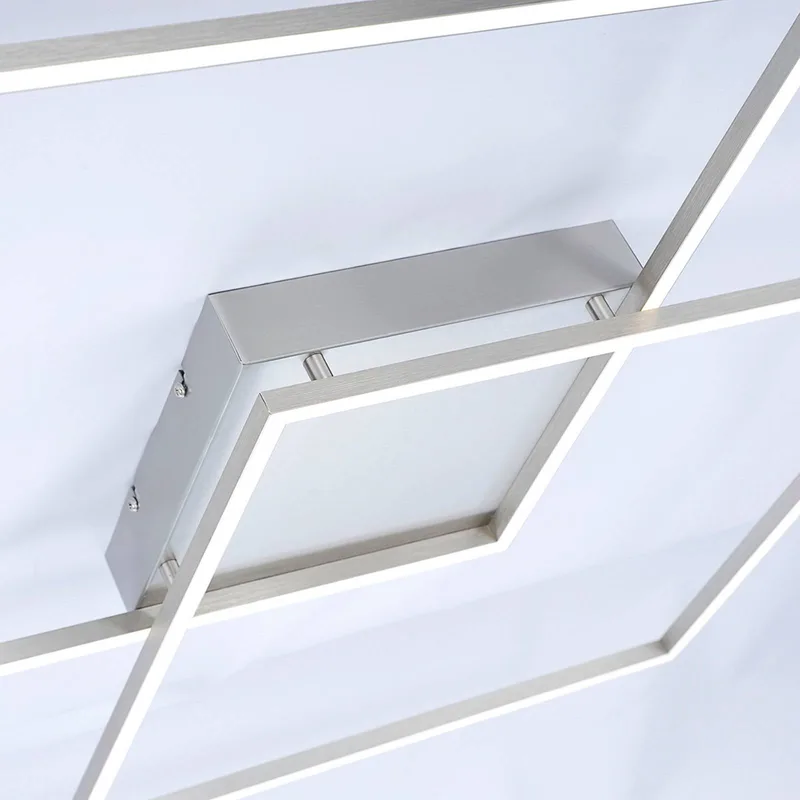 Inigo - LED plafondlamp met afstandsbed. 68 cm by Q-Smart-Home in Zilvergrijs, White – product photo 2 of 5