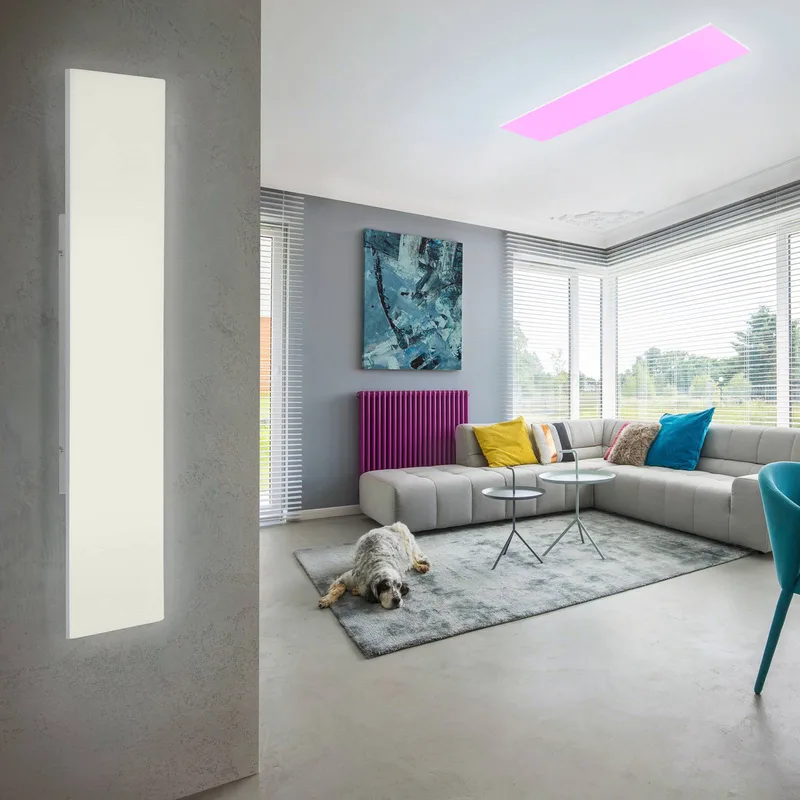Paul Neuhaus Frameless plafondlamp RGBW 120x30cm by Q-Smart-Home in White – product photo 4 of 5
