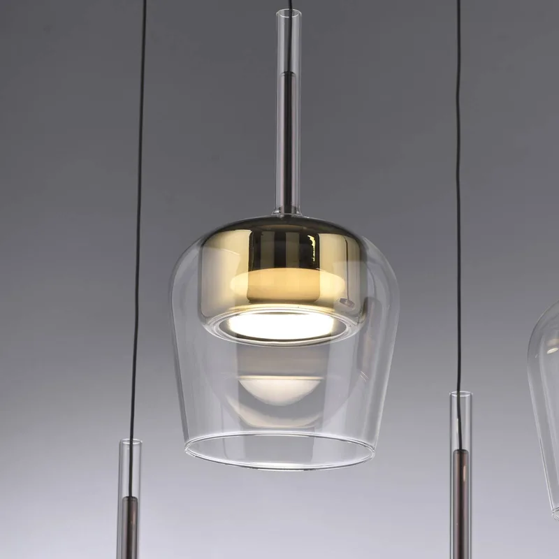 Paul Neuhaus Hanglamp Q-Kon goudkleurig Ø 21 cm van Q-Smart-Home in Goud, Helder – productfoto 5 van 5