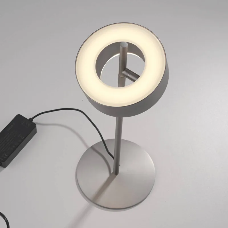 Paul Neuhaus LED tafellamp Q-Rotate 40 cm van Q-Smart-Home in Aluminium – productfoto 5 van 5