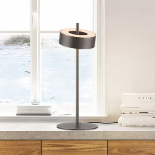 Paul Neuhaus LED-bordslampa Q-Rotate mörkbrun 40 cm från Q-Smart-Home i Donkerbruin metallic – produktbild 1 av 5