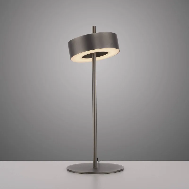 Paul Neuhaus LED-bordslampa Q-Rotate mörkbrun 40 cm från Q-Smart-Home i Donkerbruin metallic – produktbild 3 av 5