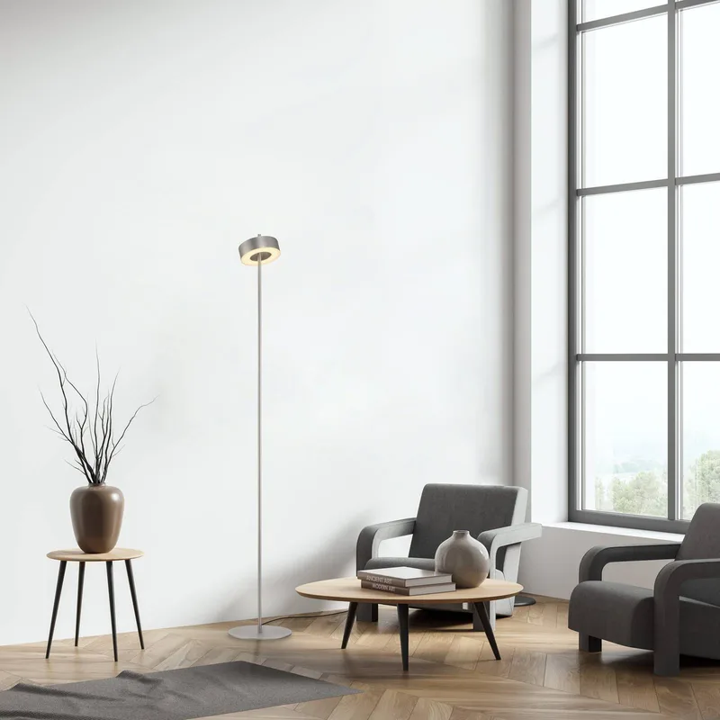 Paul Neuhaus LED vloerlamp Q-Rotate 140 cm by Q-Smart-Home in Aluminium – product photo 2 of 5