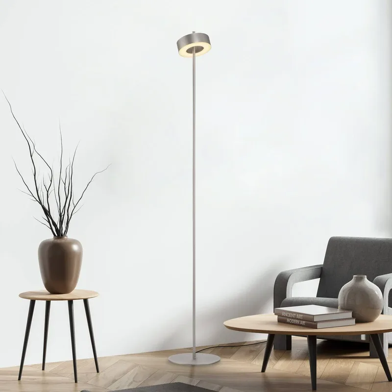 Paul Neuhaus LED vloerlamp Q-Rotate 140 cm van Q-Smart-Home in Aluminium – productfoto