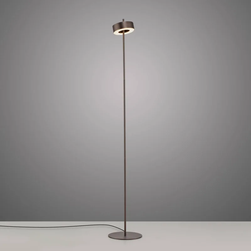 Paul Neuhaus LED vloerlamp Q-Rotate donkerbruin 140 cm van Q-Smart-Home in Donkerbruin metallic – productfoto 3 van 5