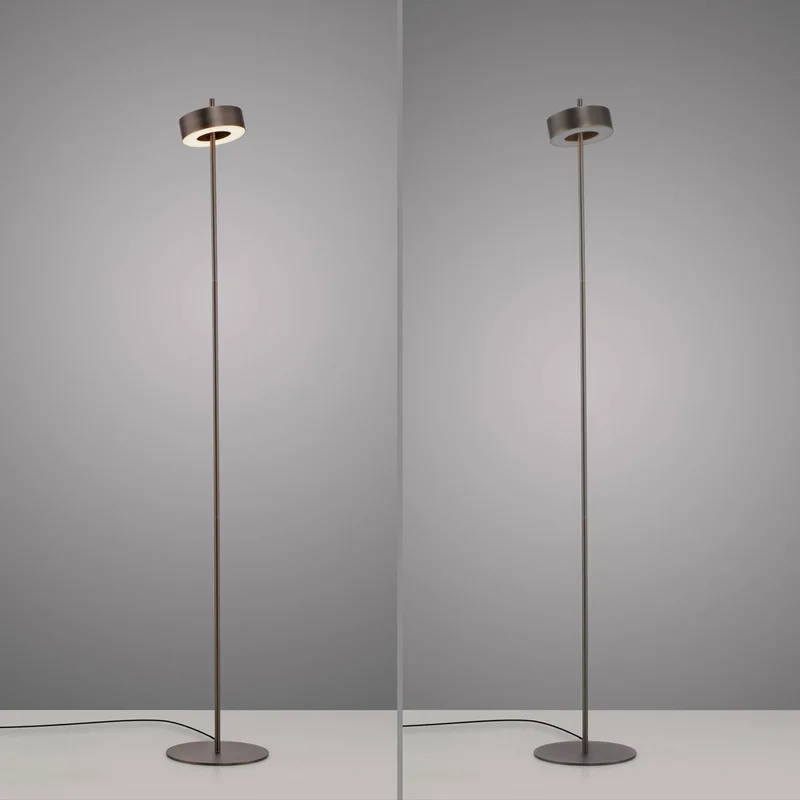 Paul Neuhaus LED vloerlamp Q-Rotate donkerbruin 140 cm van Q-Smart-Home in Donkerbruin metallic – productfoto 5 van 5