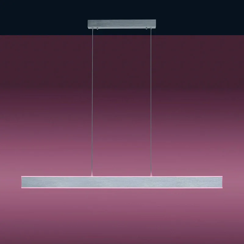 Paul Neuhaus Q-Adriana LED-hængelampe up/down fra Q-Smart-Home i Gesatineerd aluminium – produktbillede 5 af 5