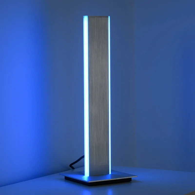 Paul Neuhaus Q-Adriana LED tafellamp, hoogte 40cm by Q-Smart-Home in Gesatineerd aluminium – product photo 3 of 5