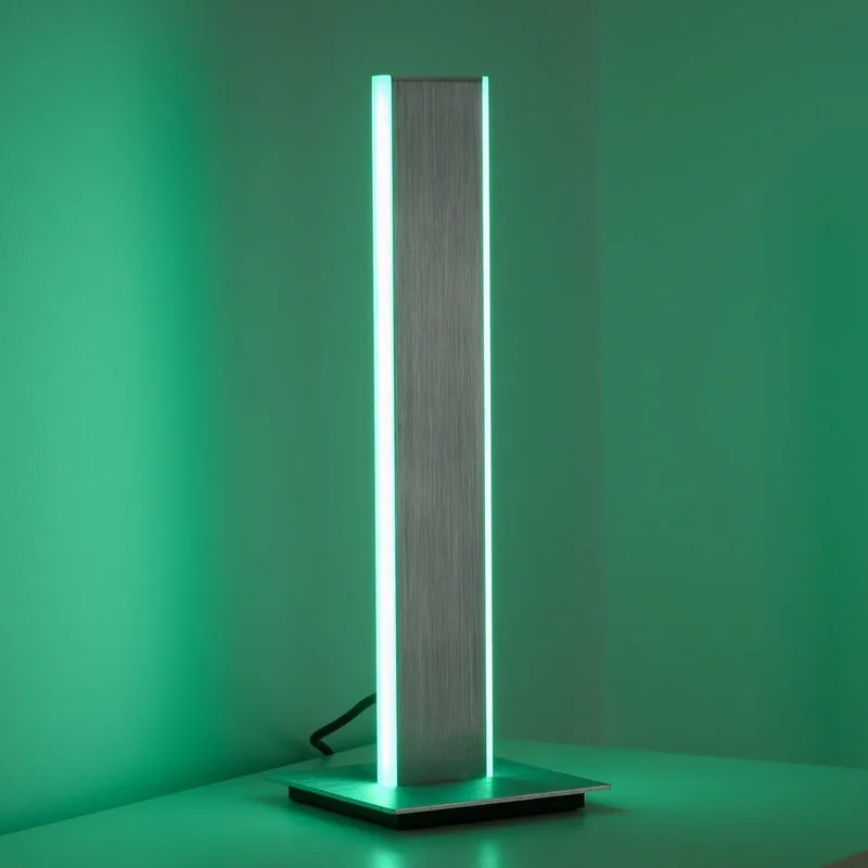 Paul Neuhaus Q-Adriana LED tafellamp, hoogte 40cm by Q-Smart-Home in Gesatineerd aluminium – product photo 4 of 5