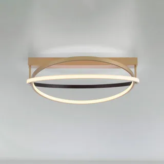 Paul Neuhaus Q-Beluga LED plafondlamp, messing von Q-Smart-Home in Mat messing – Produktfoto 1 von 5