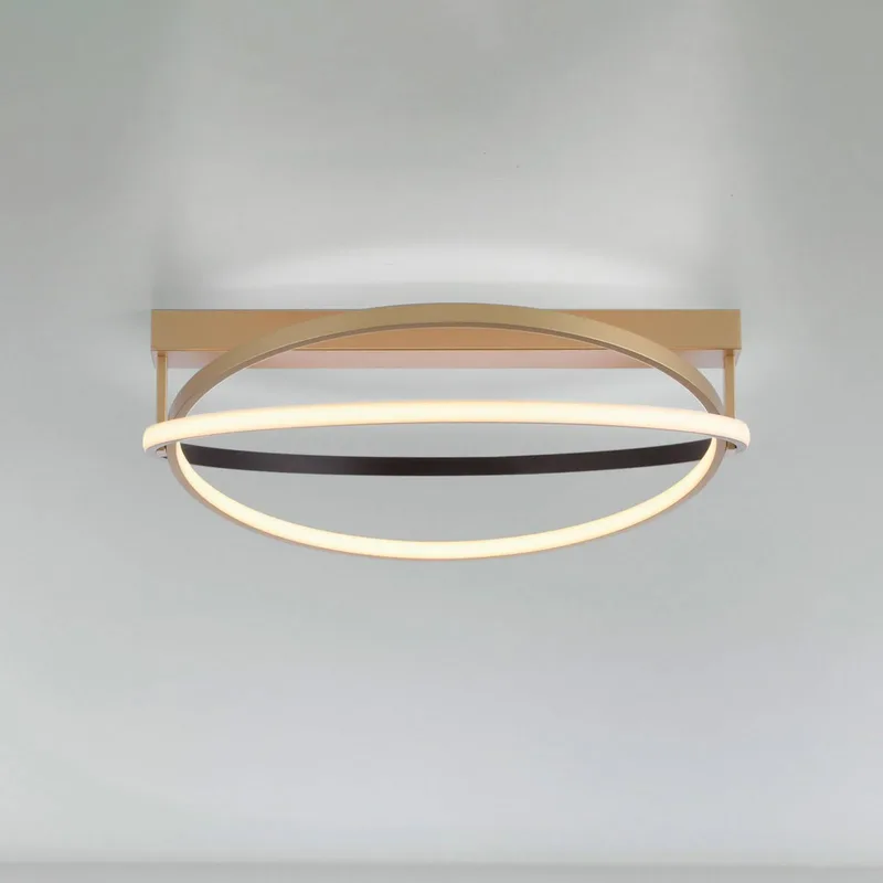 Paul Neuhaus Q-Beluga LED plafondlamp, messing by Q-Smart-Home in Mat messing – product photo