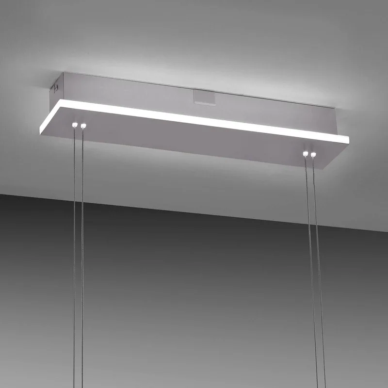 Paul Neuhaus Q-ETIENNE LED hanglamp, 4-lamps by Q-Smart-Home in Silver, White – product photo 4 of 5