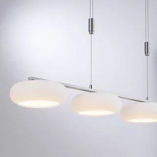 Paul Neuhaus Q-ETIENNE LED hanglamp, 4-lamps by Q-Smart-Home in Silver, White – product photo 5 of 5
