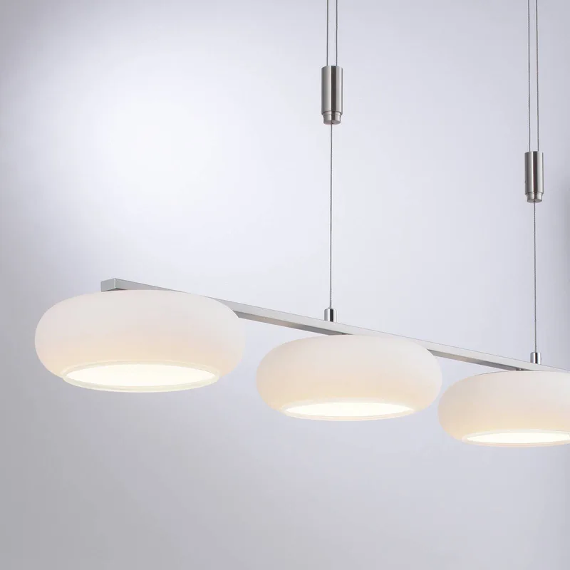 Paul Neuhaus Q-ETIENNE LED hanglamp, 4-lamps by Q-Smart-Home in Silver, White – product photo 5 of 5