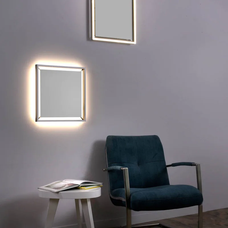 Paul Neuhaus Q-KAAN LED plafondlamp, 45x45cm by Q-Smart-Home in Silver, White – product photo 5 of 5
