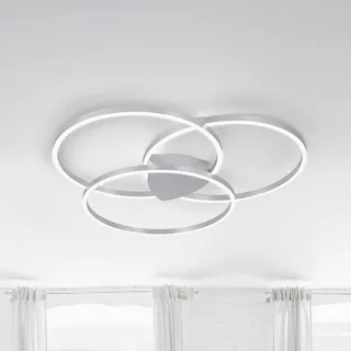 Paul Neuhaus Q-KATE LED plafondlamp by Q-Smart-Home in Silver, White – product photo 1 of 5