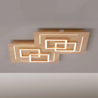 Paul Neuhaus Q-LINEA LED plafond houtdecor 60cm by Q-Smart-Home in Brown, White – product photo 3 of 5