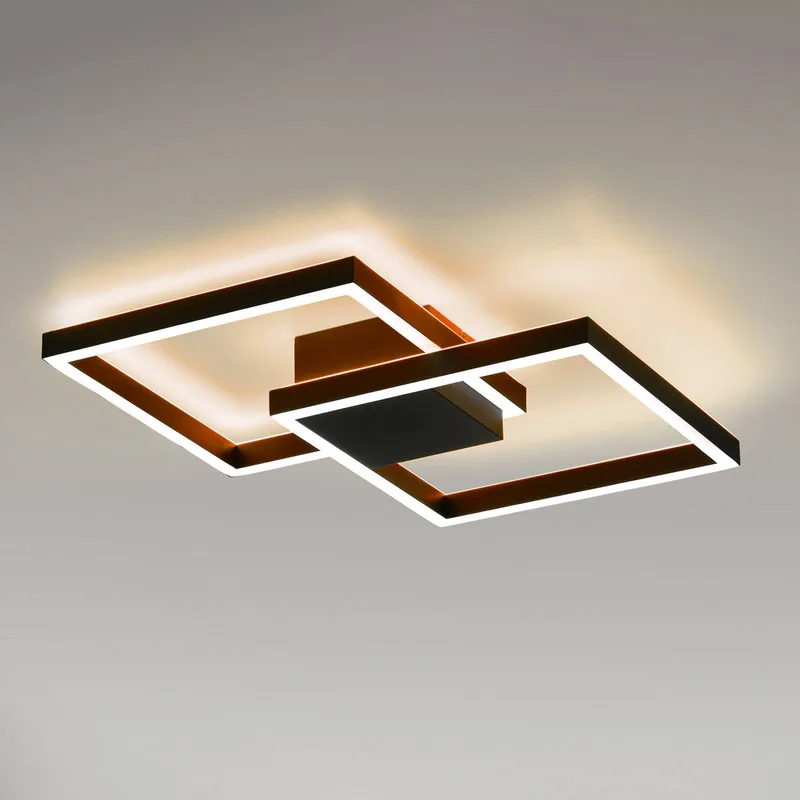 Paul Neuhaus Q-MARKO LED plafondlamp, 2-lamps de Q-Smart-Home en Noir, Blanc – photo du produit