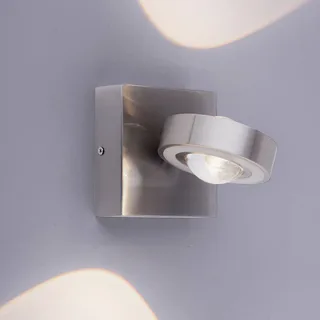 Paul Neuhaus Q-MIA LED wandlamp, staal by Q-Smart-Home in Silver, Helder – product photo 1 of 5