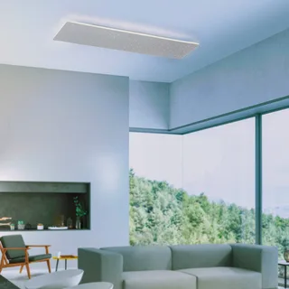 Paul Neuhaus Q-NIGHTSKY, LED plafondlamp 100x25cm van Q-Smart-Home in Aluminium – productfoto 2 van 4